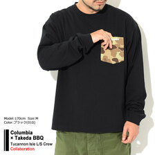 Columbia &times; Takeda BBQ Tucannon Isle L/S Crew PM3667画像