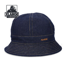 X-LARGE WASHED BALL HAT INDIGO 101223051009画像