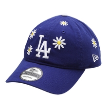NEW ERA Los Angeles Dodgers 9TWENTY Cloth Strap MLB Flower Embroidery 13328437画像