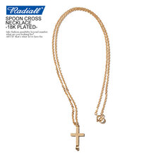 RADIALL SPOON CROSS - NECKLACE -18K PLATED- RAD-JWL-035-02画像
