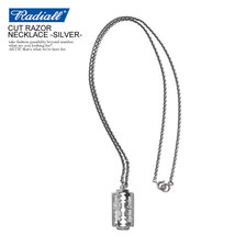 RADIALL CUT RAZOR - NECKLACE -SILVER- RAD-JWL-036-01画像