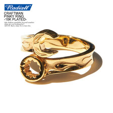 RADIALL CRAFTMAN - PINKY RING -18K PLATED- RAD-JWL-038-02画像