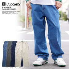 Subciety PAINTER DENIM PANTS 105-01353画像