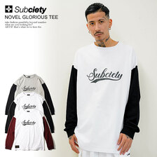 Subciety NOVEL GLORIOUS TEE 105-44355画像