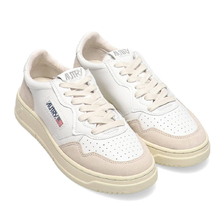 AUTRY MEDALIST LOW LEAT/SUEDE WHITE SAULWLS-LS33画像