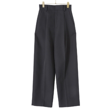 ATON WOOL GABARDINE TAPERED PANTS PRAGNW0808画像