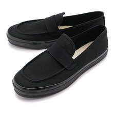 MoonStar FINE VULCANIZED LOAFY BLACK 54322996画像