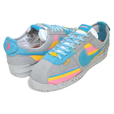 NIKE CORTEZ SP UNION lt smoke grey/blue fury DR1413-002画像