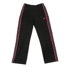 NEEDLES 22AW Track Pant Poly Smooth BLACK画像