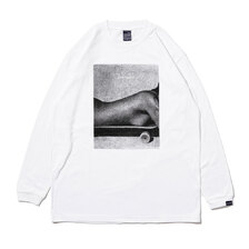 APPLEBUM Sunbathing L/S Tee WHITE画像