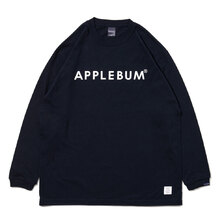 APPLEBUM Logo L/S Tee NAVY画像