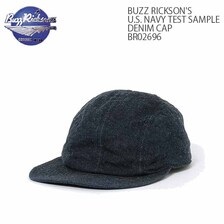 Buzz Rickson's U.S. NAVY TEST SAMPLE DENIM CAP BR02696画像