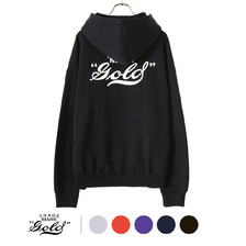 GOLD SUVIN COTTON SWEAT PARKA 22B-GL69021画像