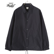 GOLD COTTON/SILK WEATHER COACH JACKET 22B-GL15109画像
