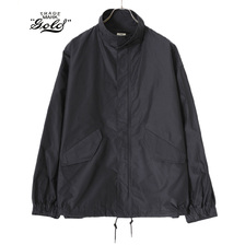 GOLD COTTON/SILK WEATHER SHORT MODS COAT 22B-GL15108画像