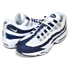 NIKE AIR MAX 95 ESSENTIAL midnight navy/white CI3705-400画像