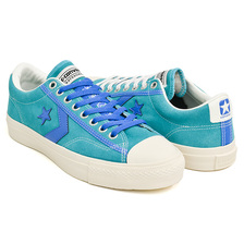 CONVERSE SKATEBOARDING BREAKSTAR SK SAYHELLO OX + BLUE GREEN / PURPLE 34201070画像