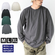 WALLA WALLA SPORT L/S LOOSE BASEBALL TEE 030159/030195画像
