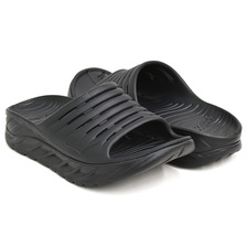 HOKA ONE ONE ORA RECOVERY SLIDE BLACK 1134527-BLK画像