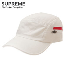 Supreme Zip Pocket Camp Cap画像