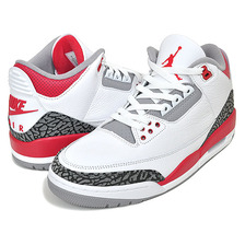 NIKE AIR JORDAN 3 RETRO FIRE RED white/fire red-black DN3707-160画像