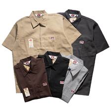 BEN DAVIS Short Sleeve Solid, 1/2 Zip画像