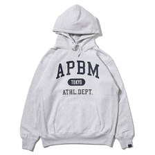 APPLEBUM Athletic Sweat Parka H.GREY画像