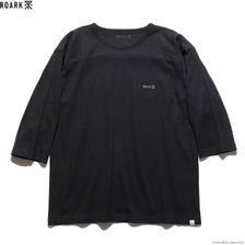 ROARK REVIVAL H/W HEMPCOTTON 3/4 SLEEVE TEE (BLACK) RFHTJ750画像