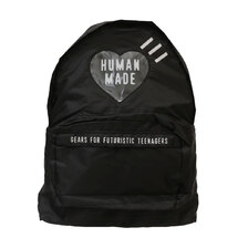 HUMAN MADE NYLON RIPSTOP HEART BACKPACK BLACK画像
