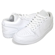 NIKE WMNS AIR JORDAN 1 LOW white/white-wht DV0990-111画像