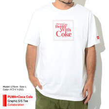 PUMA &times; Coca Cola Graphic S/S Tee 536158画像
