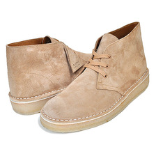 Clarks DESERT COAL LIGHT TAN SUEDE 26165807画像