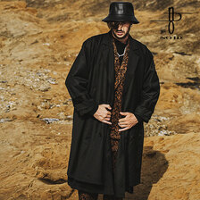 NO ID. ダブルブレストレイヤードBIGロングコート 851006-270C画像