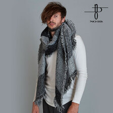 NO ID. フリンジロングストール 851777-314Z画像