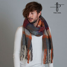 NO ID. マルチカラーチェックストール 851777-311Z画像