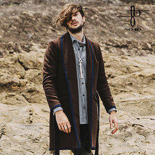 NO ID. スイッチングパデッドガウンコート 851006-295C画像