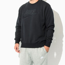 NIKE Club+ FT GX Crew Sweat Black DQ4584-010画像