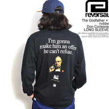 reversal The Godfather &times; rvddw Don Corleone LONG SLEEVE RVGOD002画像