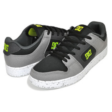 DC SHOES MANTECA 4 ZERO WASTE M SHOE BLACK/GREY/GREEN DM224004-XKSG画像
