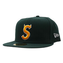 Supreme 22FW S Logo New Era GREEN画像