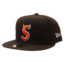 Supreme 22FW S Logo New Era BROWN画像