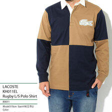 LACOSTE KH011EL Rugby L/S Polo Shirt画像