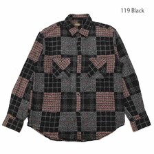 SUGAR CANE "Add Human Labor" PATCH WORK CHECK WORK SHIRT SC28976画像