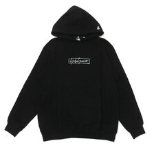 Yohji Yamamoto &times; NEW ERA BOX LOGO PULLOVER HOODIE BLACK画像