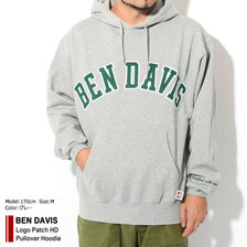 BEN DAVIS Logo Patch HD Pullover Hoodie C-2780037画像