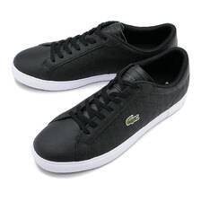LACOSTE POWERCOURT 222 5 SMA BLK/WHT SM00964-312画像
