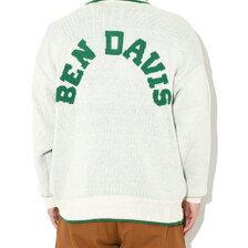 BEN DAVIS Lettered Knit L/S Polo 2780062画像
