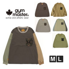 gym master ジャガード ボケット クルーネック ロンTee G918658画像
