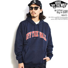 VANS M OTW Logo Big H SWT -NAVY- 122K1030200画像