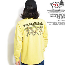 The Endless Summer TES 4BUHI CANOE LONG SLEEVE T-SHIRT -YELLOW- FH-2774345画像